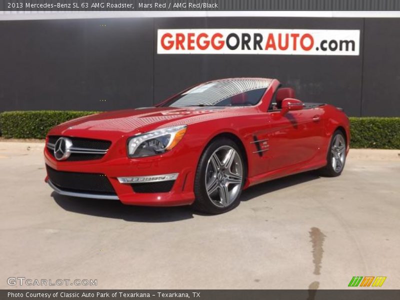 Mars Red / AMG Red/Black 2013 Mercedes-Benz SL 63 AMG Roadster