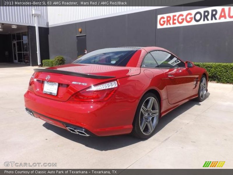 Mars Red / AMG Red/Black 2013 Mercedes-Benz SL 63 AMG Roadster