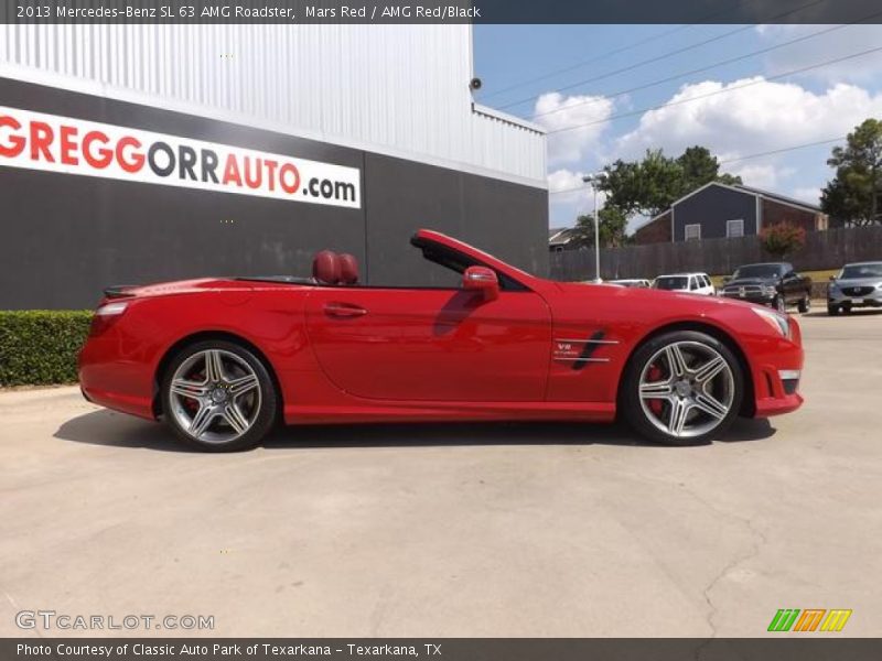 Mars Red / AMG Red/Black 2013 Mercedes-Benz SL 63 AMG Roadster