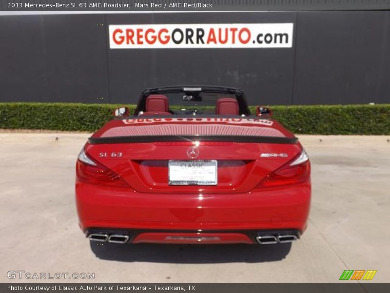 Mars Red / AMG Red/Black 2013 Mercedes-Benz SL 63 AMG Roadster