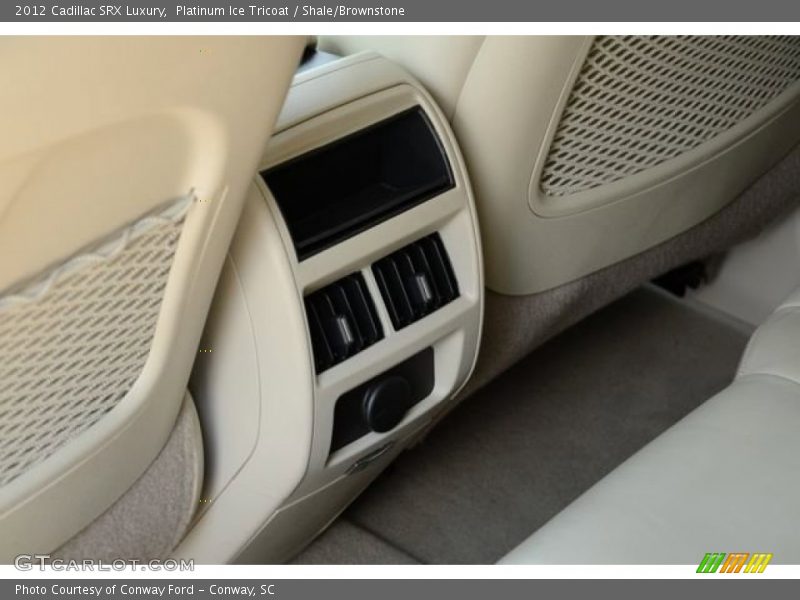 Platinum Ice Tricoat / Shale/Brownstone 2012 Cadillac SRX Luxury