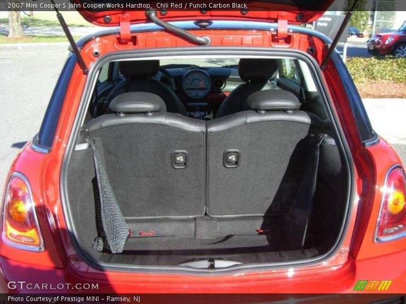 Chili Red / Punch Carbon Black 2007 Mini Cooper S John Cooper Works Hardtop