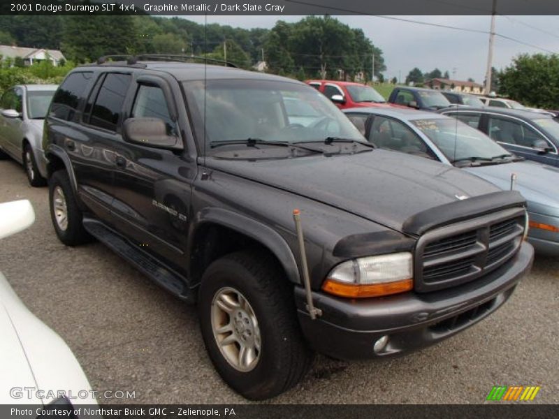 Graphite Metallic / Dark Slate Gray 2001 Dodge Durango SLT 4x4