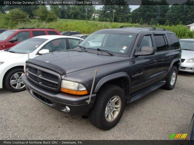 Graphite Metallic / Dark Slate Gray 2001 Dodge Durango SLT 4x4