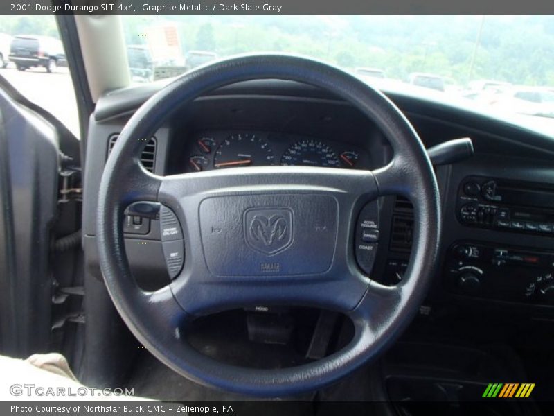 Graphite Metallic / Dark Slate Gray 2001 Dodge Durango SLT 4x4