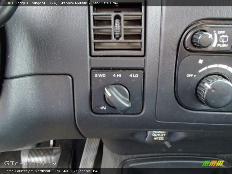 Graphite Metallic / Dark Slate Gray 2001 Dodge Durango SLT 4x4