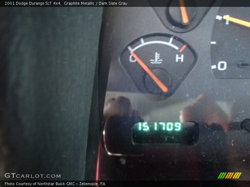 Graphite Metallic / Dark Slate Gray 2001 Dodge Durango SLT 4x4