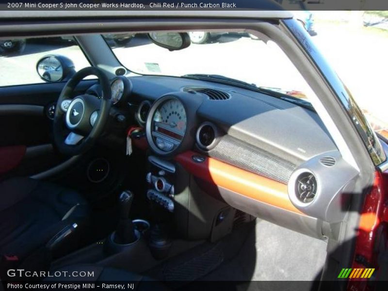 Chili Red / Punch Carbon Black 2007 Mini Cooper S John Cooper Works Hardtop