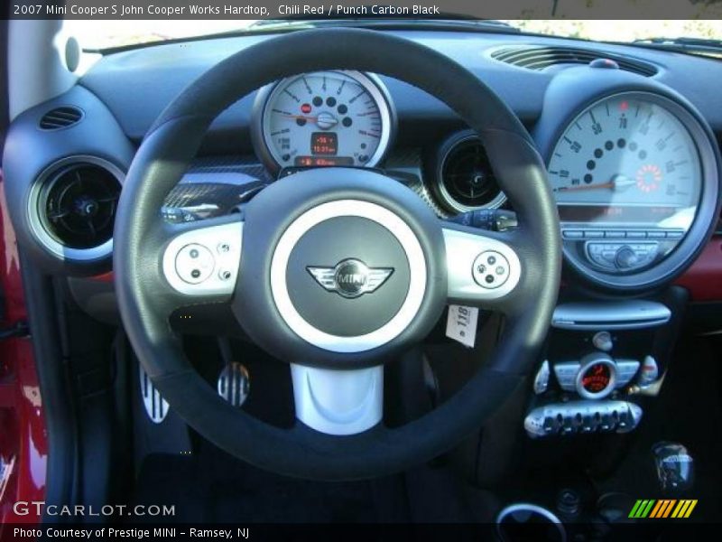 Chili Red / Punch Carbon Black 2007 Mini Cooper S John Cooper Works Hardtop