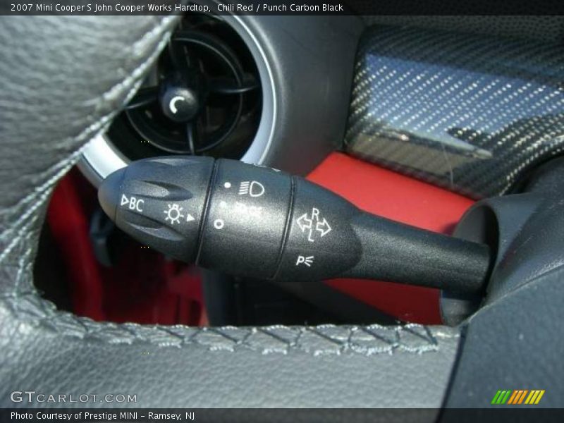 Chili Red / Punch Carbon Black 2007 Mini Cooper S John Cooper Works Hardtop