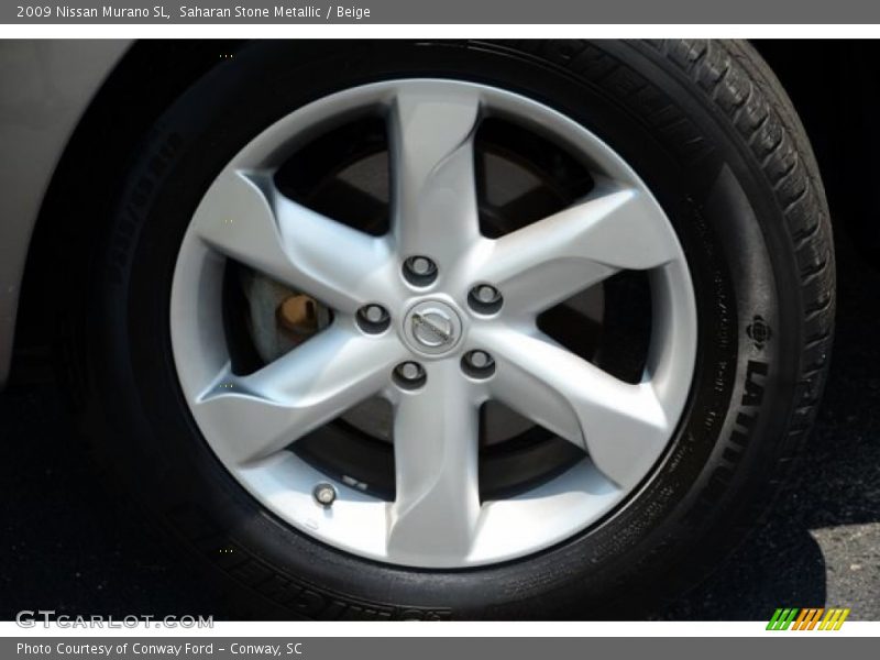 Saharan Stone Metallic / Beige 2009 Nissan Murano SL