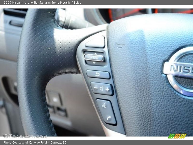 Saharan Stone Metallic / Beige 2009 Nissan Murano SL