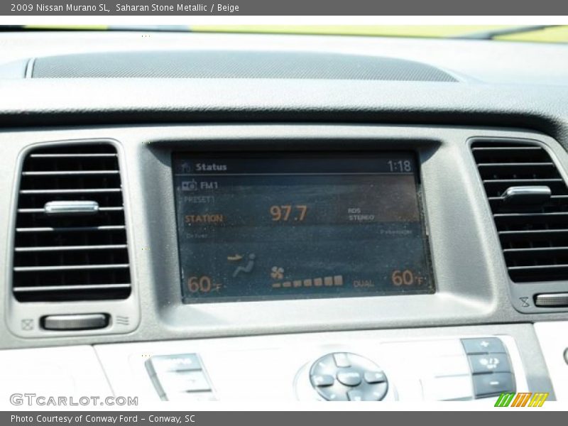 Saharan Stone Metallic / Beige 2009 Nissan Murano SL