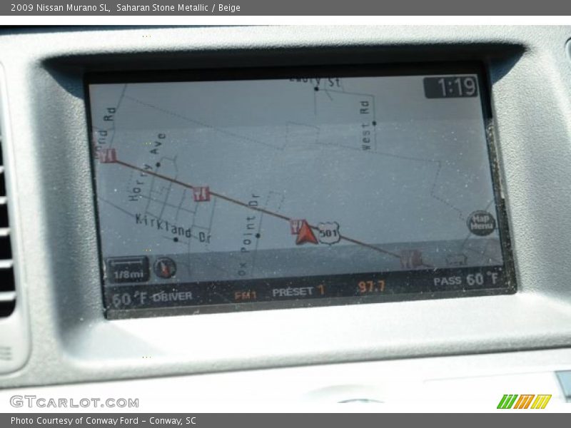 Saharan Stone Metallic / Beige 2009 Nissan Murano SL