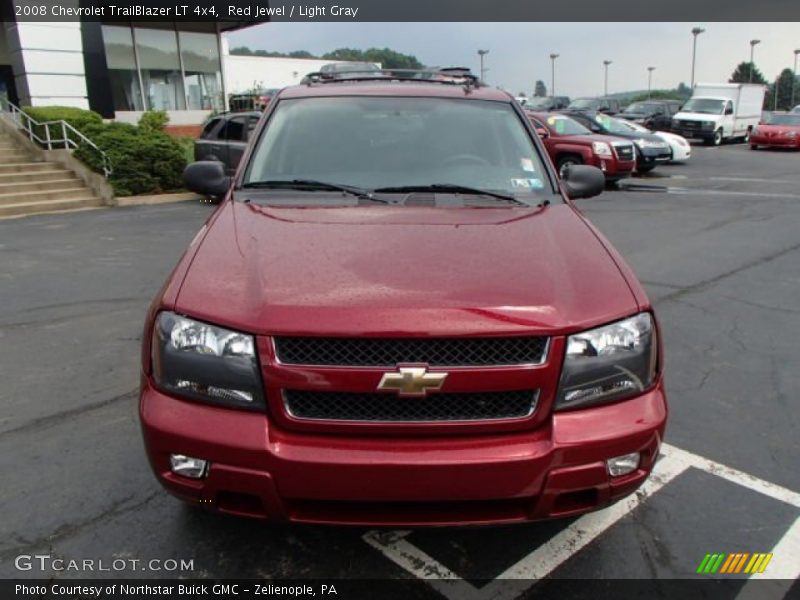 Red Jewel / Light Gray 2008 Chevrolet TrailBlazer LT 4x4