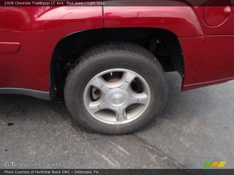 Red Jewel / Light Gray 2008 Chevrolet TrailBlazer LT 4x4