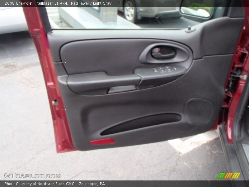 Red Jewel / Light Gray 2008 Chevrolet TrailBlazer LT 4x4