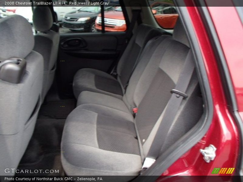 Red Jewel / Light Gray 2008 Chevrolet TrailBlazer LT 4x4