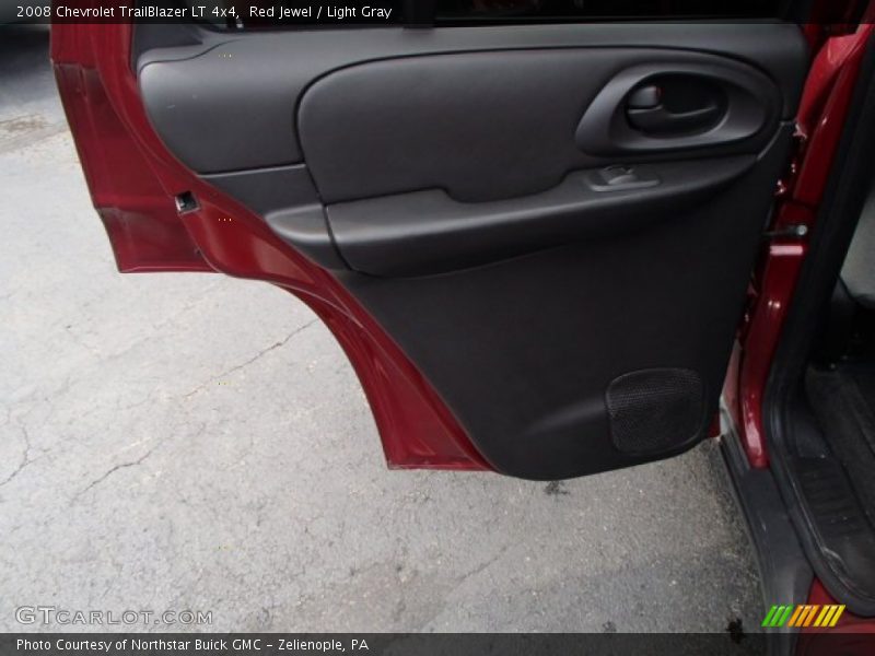 Red Jewel / Light Gray 2008 Chevrolet TrailBlazer LT 4x4