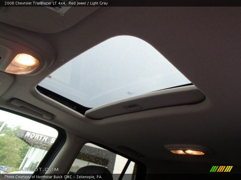 Red Jewel / Light Gray 2008 Chevrolet TrailBlazer LT 4x4