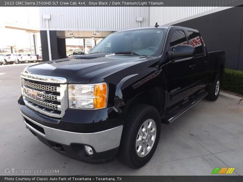 Onyx Black / Dark Titanium/Light Titanium 2013 GMC Sierra 2500HD SLT Crew Cab 4x4