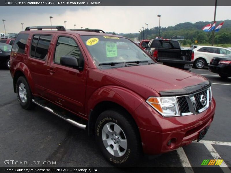 Red Brawn Pearl / Desert 2006 Nissan Pathfinder S 4x4