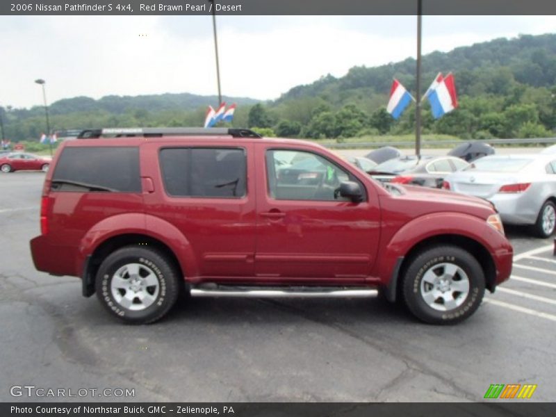 Red Brawn Pearl / Desert 2006 Nissan Pathfinder S 4x4
