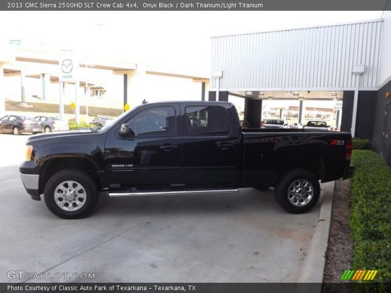 Onyx Black / Dark Titanium/Light Titanium 2013 GMC Sierra 2500HD SLT Crew Cab 4x4