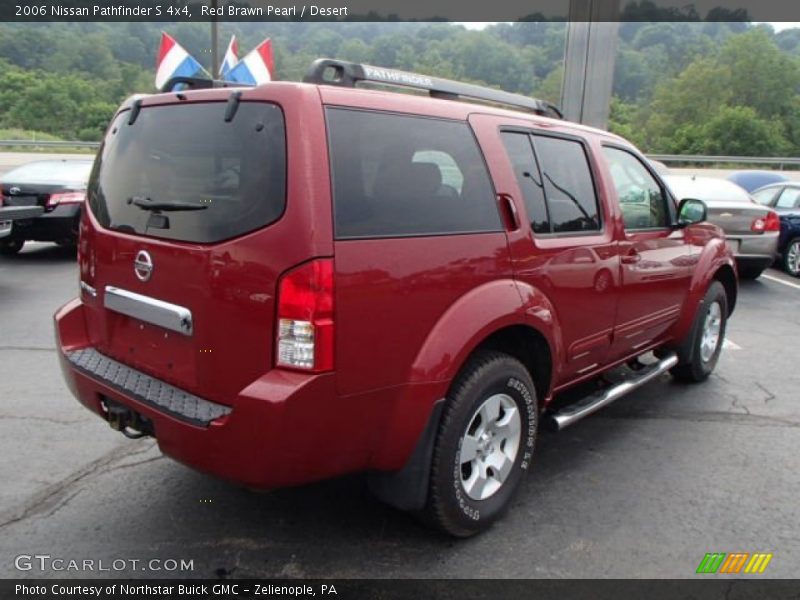 Red Brawn Pearl / Desert 2006 Nissan Pathfinder S 4x4