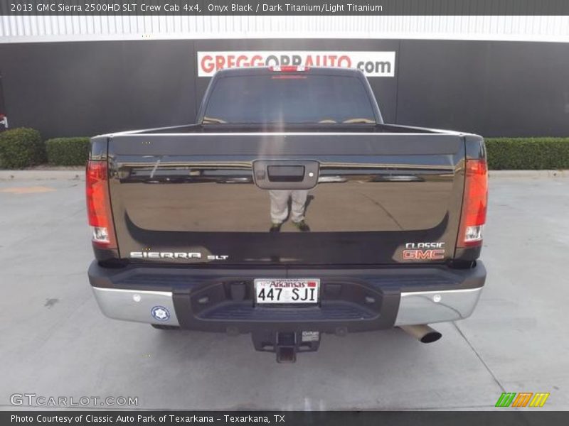 Onyx Black / Dark Titanium/Light Titanium 2013 GMC Sierra 2500HD SLT Crew Cab 4x4