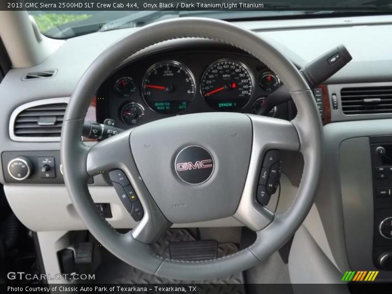  2013 Sierra 2500HD SLT Crew Cab 4x4 Steering Wheel