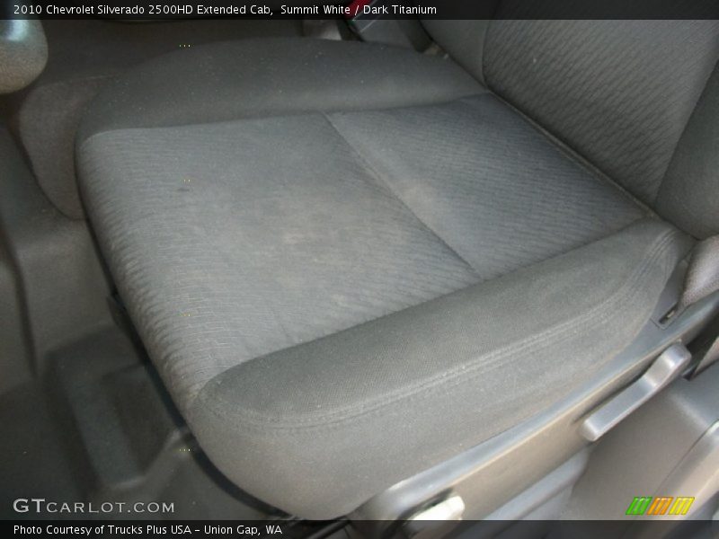 Summit White / Dark Titanium 2010 Chevrolet Silverado 2500HD Extended Cab