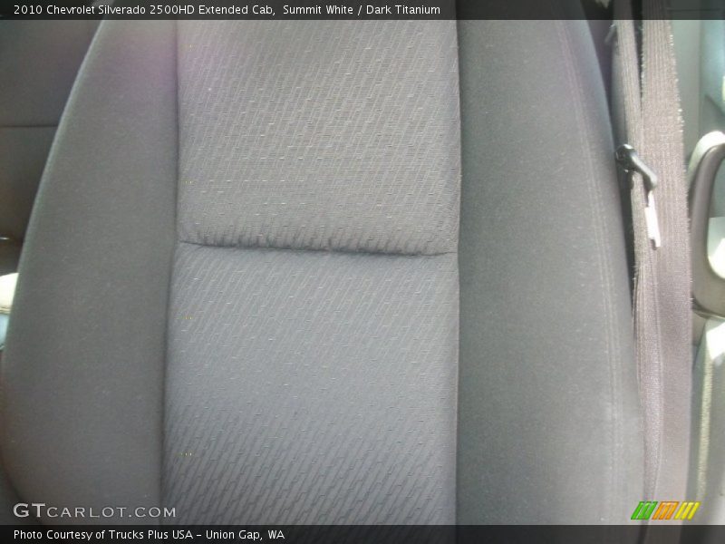 Summit White / Dark Titanium 2010 Chevrolet Silverado 2500HD Extended Cab