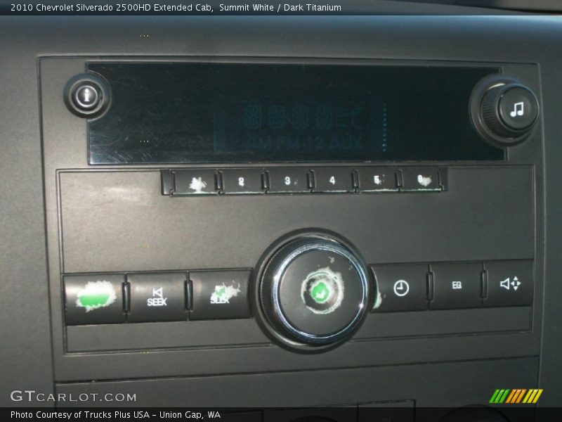 Summit White / Dark Titanium 2010 Chevrolet Silverado 2500HD Extended Cab