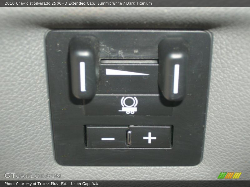 Summit White / Dark Titanium 2010 Chevrolet Silverado 2500HD Extended Cab