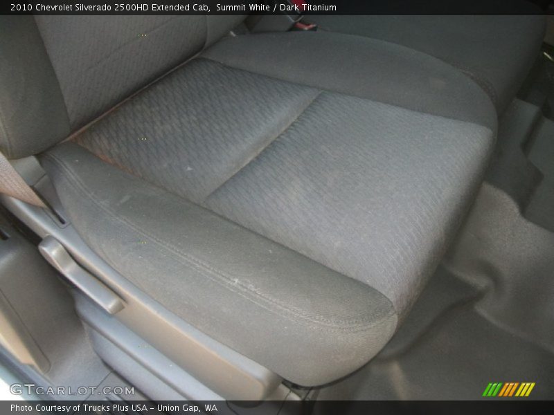 Summit White / Dark Titanium 2010 Chevrolet Silverado 2500HD Extended Cab