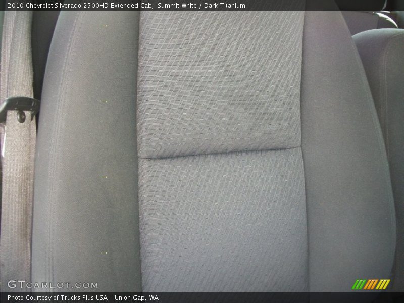 Summit White / Dark Titanium 2010 Chevrolet Silverado 2500HD Extended Cab