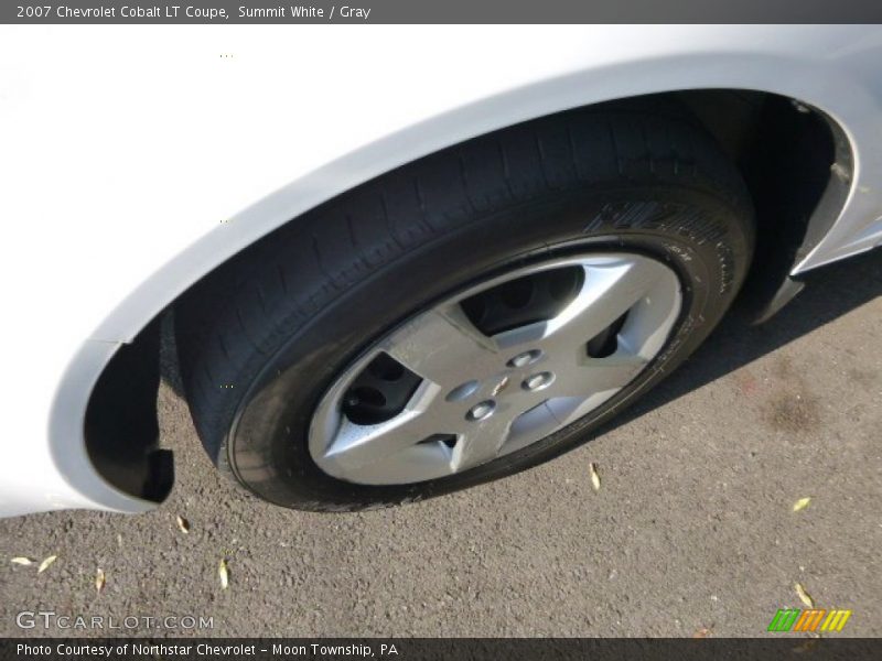 Summit White / Gray 2007 Chevrolet Cobalt LT Coupe
