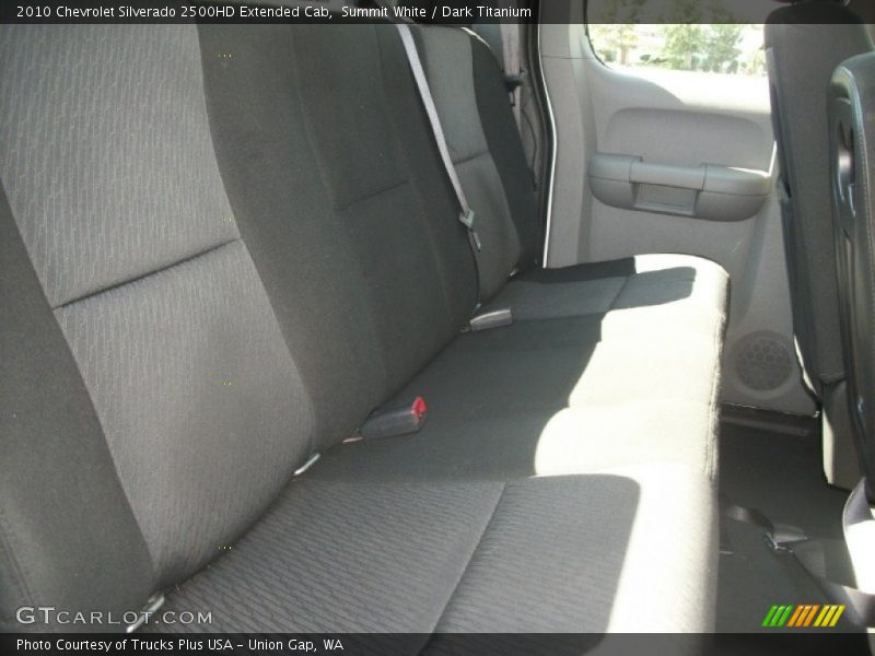 Summit White / Dark Titanium 2010 Chevrolet Silverado 2500HD Extended Cab