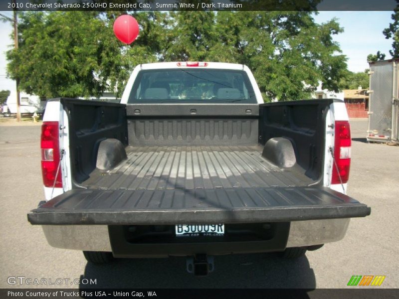 Summit White / Dark Titanium 2010 Chevrolet Silverado 2500HD Extended Cab