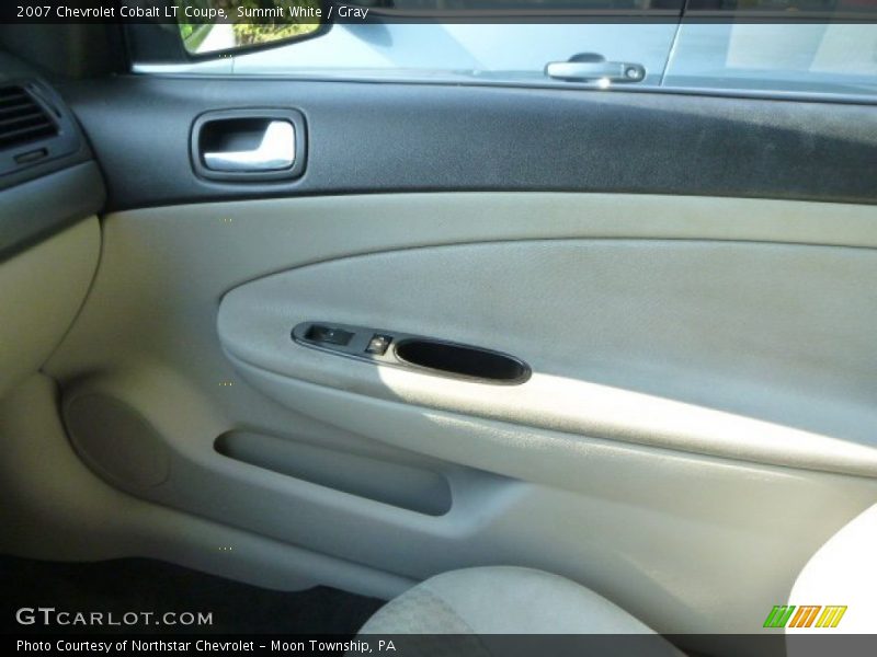 Summit White / Gray 2007 Chevrolet Cobalt LT Coupe