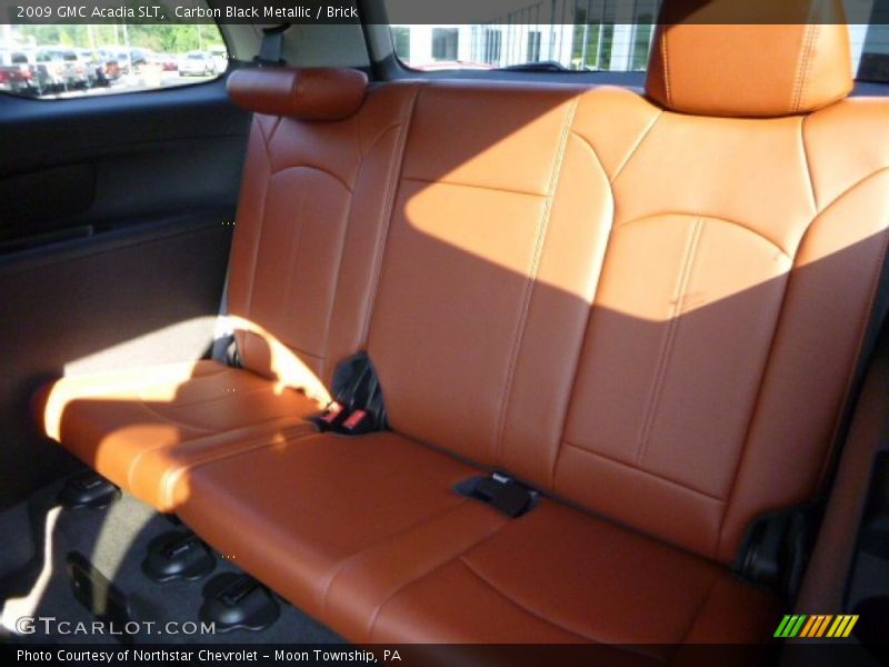 Carbon Black Metallic / Brick 2009 GMC Acadia SLT