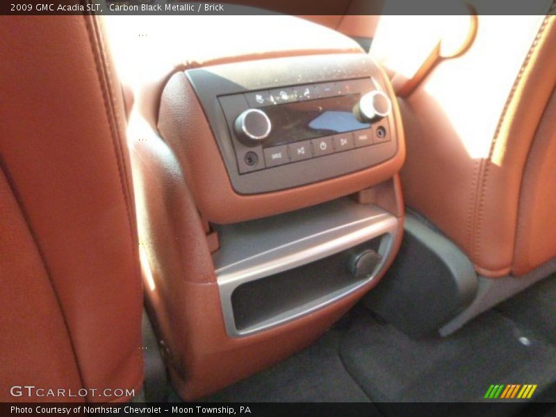 Carbon Black Metallic / Brick 2009 GMC Acadia SLT