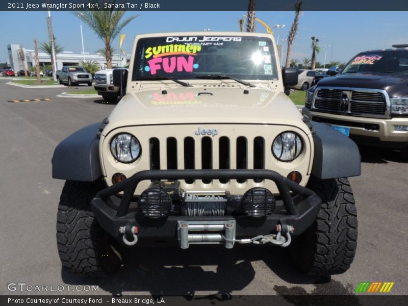 Sahara Tan / Black 2011 Jeep Wrangler Sport 4x4