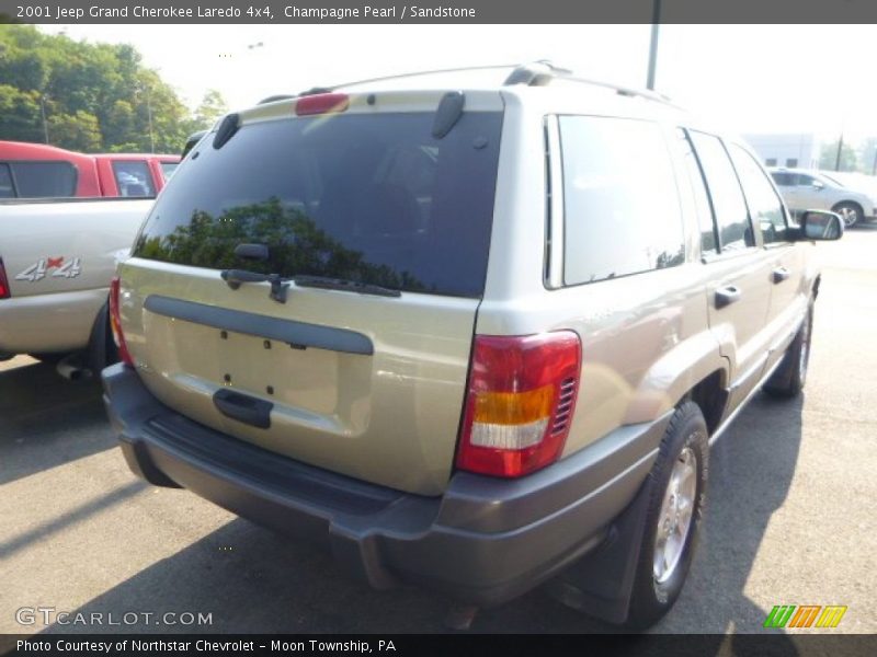 Champagne Pearl / Sandstone 2001 Jeep Grand Cherokee Laredo 4x4