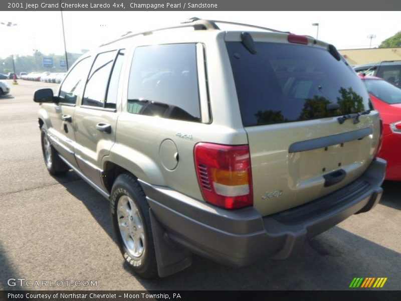 Champagne Pearl / Sandstone 2001 Jeep Grand Cherokee Laredo 4x4