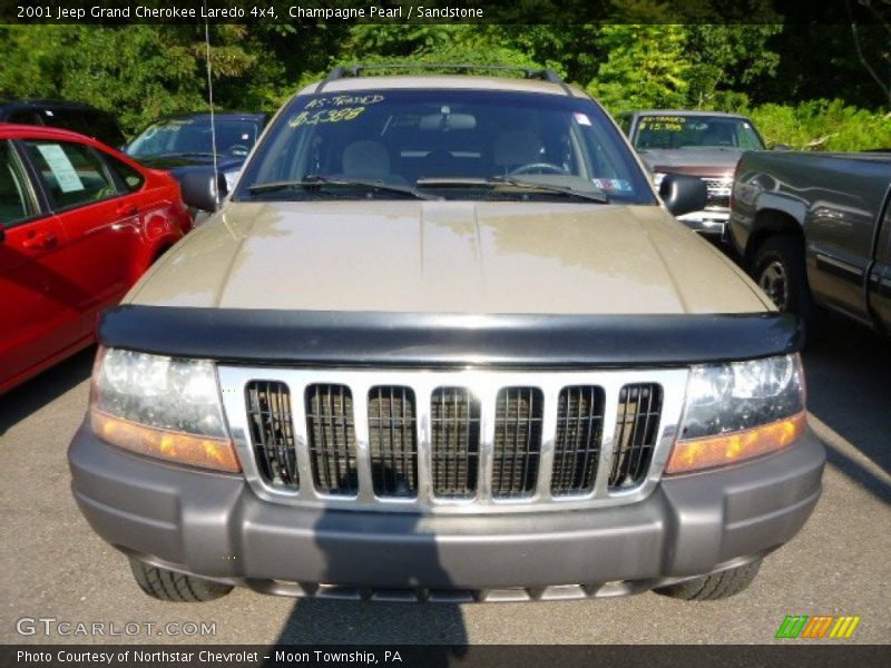 Champagne Pearl / Sandstone 2001 Jeep Grand Cherokee Laredo 4x4