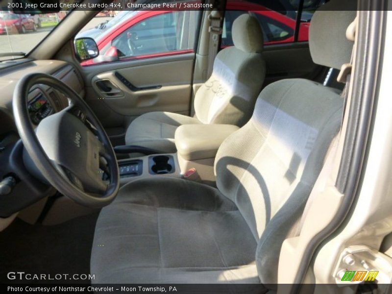 Champagne Pearl / Sandstone 2001 Jeep Grand Cherokee Laredo 4x4