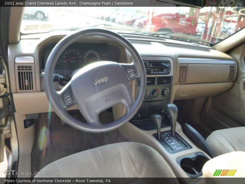 Champagne Pearl / Sandstone 2001 Jeep Grand Cherokee Laredo 4x4