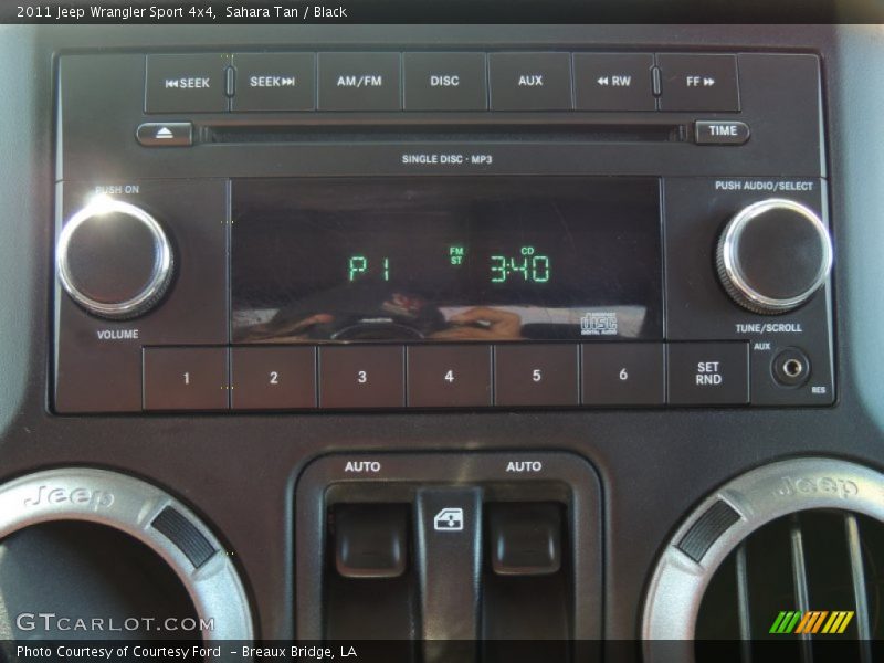 Sahara Tan / Black 2011 Jeep Wrangler Sport 4x4